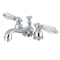 Kingston Brass KS3951WLL Wilshire Mini-Widespread Bathroom Faucet W/Brass Pop-Up, Chrm KS3951WLL - alternate 1